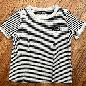 hollister striped tee